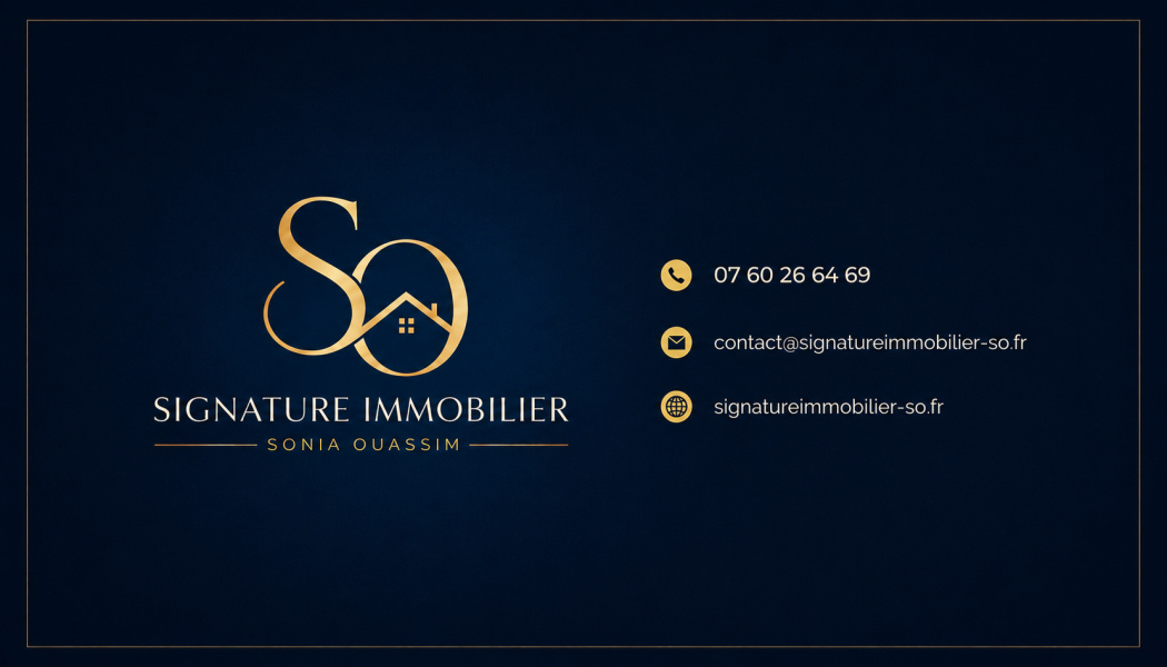 Logo Sonia Ouassim - Signature Immobilier